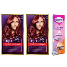 Koleston 55/46 Kızıl Büyü 2 Adet Saç Boyası