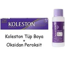 Koleston 6.35 Elegant Kahve Tüp Saç Boyası + 20 Vol Oksidan Peroksit