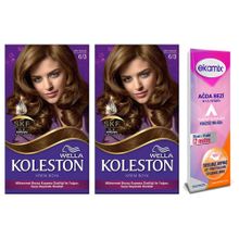 Koleston 6/3 Altın Kumral 2 Adet Saç Boyası