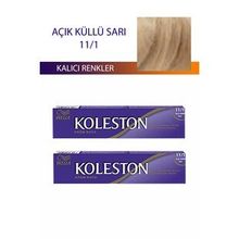 Koleston Açık Küllü Sarı 11/1 Tüp 2x50 ml Saç Boyası