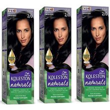 Koleston Naturals 2-0 Siyah x3 Saç Boyası