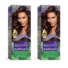 Koleston Naturals 4/0 Kahve x2 Saç Boyası