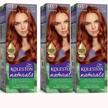 Koleston Naturals 6/34 Bakır Kumral x3 Saç Boyası