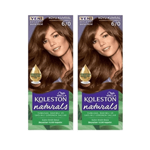 KOLESTON NATURALS SAÇ BOYASI 6.0 KOYU KUMRAL x2