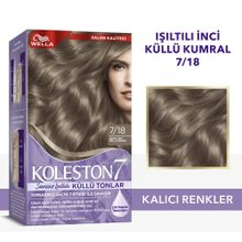 Koleston Supreme Kit 7 18 Işıltılı Inci Küllü Kumral Saç Boyası
