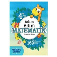 Koloni Çocuk Adım Adım Zeka Geliştiren 169 Soru 4+ Yaş Matematik