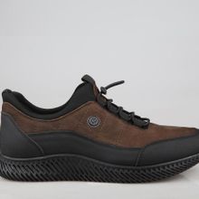 Komcero 3K0690 Kahve Nubuk Hakiki Deri Erkek Günlük Ayakkabı