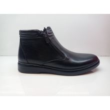 Komcero Dr Jells 2K1320 Siyah Deri Comfort Erkek Bot