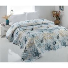 Komfort Home 200x220 Çift Kişilik Baskılı Çok Amaçlı Örtü Pike