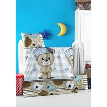 Komfort Home Bear %100 Pamuk Bebek Nevresim Takım