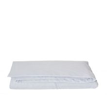 Komfort Home Beyaz Battal Boy Çizgili Pamuk Saten Nevresim