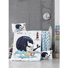 Komfort Home Fisher %100 Pamuk Bebek Nevresim Takım