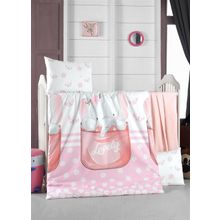 Komfort Home Lovely %100 Pamuk Bebek Nevresim Takımı