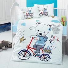 Komfort Home My Bike Pamuk Bebek Uyku Seti