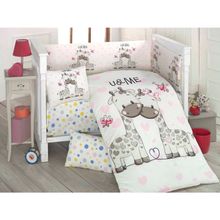 Komfort Home Sweet 8 Parça Ranforce %100 Pamuk Bebek Uyku Seti