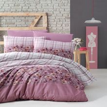 Komfort Home Tek Kişilik Ranforce Alvina Rose Nevresim Takımı