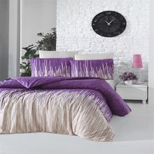 Komfort Home Tek Kişilik Ranforce Monte Lilac Nevresim Takımı