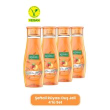 Komili 4x500 ml Şeftali Rüyası Duş Jeli