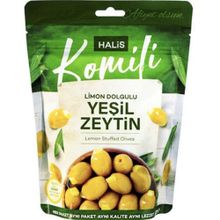 Komili Limon Dolgulu 170 gr Yeşil Zeytin