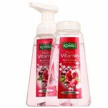 Komili Multi Vitamin 2x250 ml Canlandırıcı Köpük Sabun