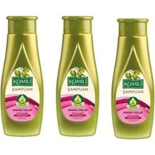 Komili Normal Saçlar İçin Zeytinyağlı 3x500 ml Şampuan