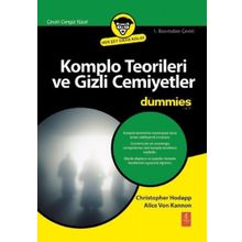 Komplo Teorileri ve Gizli Cemiyetler Conspiracy Theories Secret Societies For Dummies Nobel Yaşam