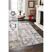 Konfor 1100 Notta Modern Gri 80x300 cm Salon Halı