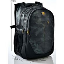 Konfores 1553-2235 Haki Anatomik Yarasa Sırt Unisex Okul Çantası