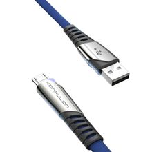 Konfulon DC16 1 mt 2.4 A Mavi Micro USB Kablo