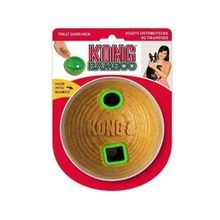 Kong Bamboo Feeder Medium Top Köpekler için Ödül Maması Dağıtma Oyuncağı