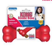 Kong Kırmızı 18 cm Medium Kemik Şeklinde Kauçuk Köpek Oyuncağı