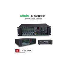 Konig K-6500 DSP 4-8 OHM 500W 6 Kanal Anfi