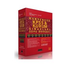 Konsensus KPSS A Grubu Hukuk Soru Bankası 2022 Savaş Yayınevi