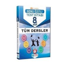 Konu Özetli Video Çözümlü Test Kitabı 8. Sınıf Tüm Dersler Soru Bankası