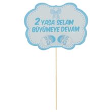 KONUŞMA BALONU 2 YAŞA SELAM BÜYÜMEYE DEVAM