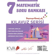 Koray Varol KVA Yayınları 7. Sınıf Kılavuz Serisi Matematik Soru Bankası