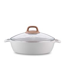 Korkmaz 26x7 A2982 Gusto Seramik Kısa Tencere