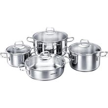 Korkmaz A1606 Perla 8 Parça Inox Tencere Seti