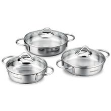 Korkmaz A1675 Perla 16 cm 18 cm 20 cm Omlet Tavası Set