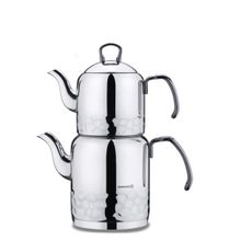 Korkmaz A227-01 Erna Inox Çaydanlık Takımı