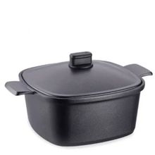 Korkmaz A2583 Casterra Kare 28x28x12,5 cm Döküm Tencere