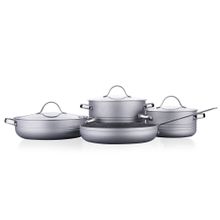 Korkmaz A2619-3 Linea Gri 7 Parça Tencere Takımı
