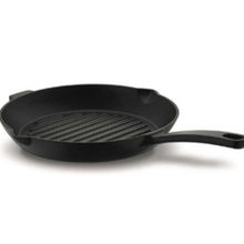 Korkmaz A2847 Casta Yuvarlak Grill Döküm 28x28 cm Siyah Tava