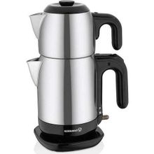 Korkmaz A369-13 Satin Siyah Çay Makinesi