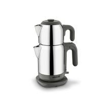 Korkmaz A369-14 Demtez Satin-Gri Çay Makinesi