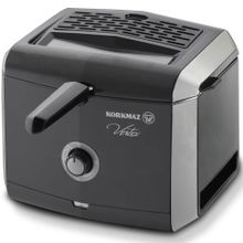 Korkmaz A486 Vertex 0.8 lt Siyah Fritöz