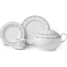 Korkmaz A8047 Bianca Collection 86 Parça Yuvarlak Yemek Takımı