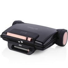 Korkmaz A811-08 Siyah Rose Gold Tostema Maxi Tost Makinesi