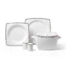 Korkmaz A8424 Bone Selection 60 Parça Kare Yemek Takımı