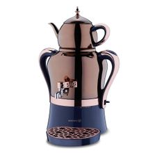 Korkmaz A843-02 Hanedan Azura/Rose Gold Semaver